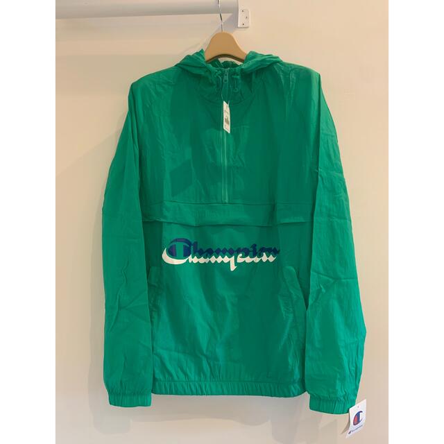 【新品】Champion ナイロンジャケット ハーフジッププルオーバー