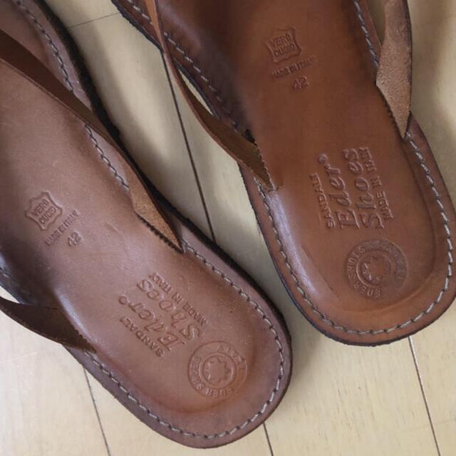 新品 EDER SHOES エダーシューズ イタリア製 革 レザー サンダル