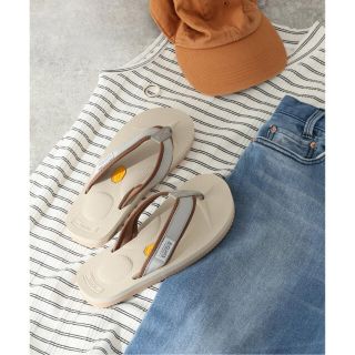 スイコック(suicoke)のSUICOKE TONO トングサンダル グレー 5 23cm(サンダル)