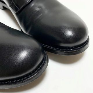 PRADA - ☆良品 プラダ 外羽根 プレーントゥ レザー ダービー シューズ