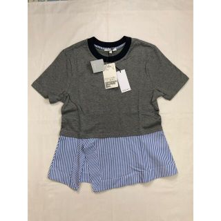 カルヴェン(CARVEN)のCARVEN カルヴェン フリル Tシャツ カットソー 半袖 未使用 IENA(カットソー(半袖/袖なし))