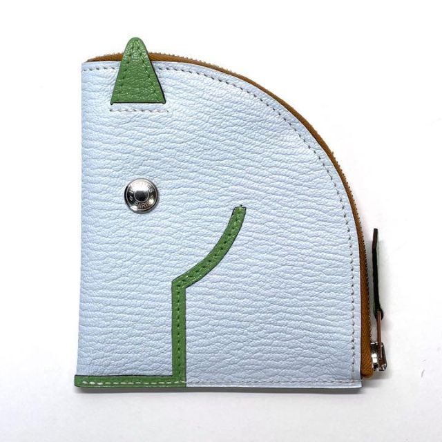 【極上美品】HERMES エルメス シェブルミゾル パドック コインケース