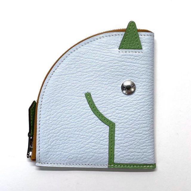 【極上美品】HERMES エルメス シェブルミゾル パドック コインケース