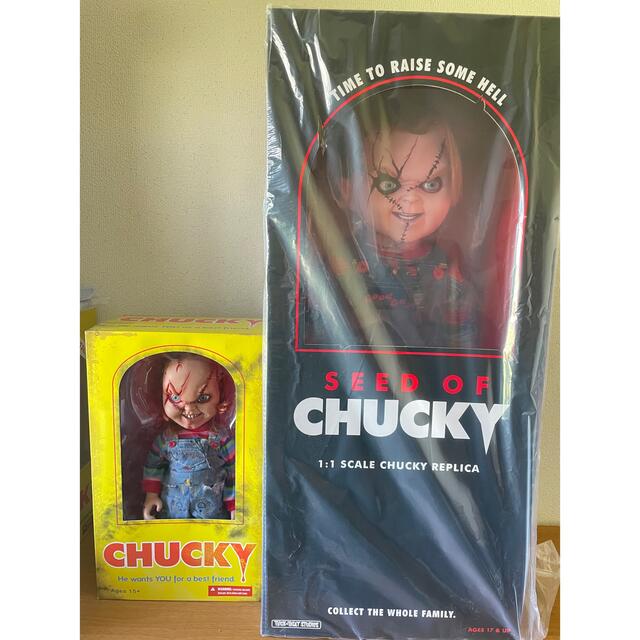 【新品未開封】チャッキー 等身大 seed of chucky エンタメ/ホビーのフィギュア(SF/ファンタジー/ホラー)の商品写真