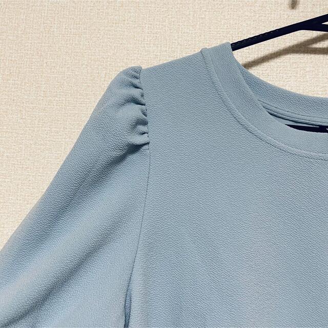 【SHEIN】パフスリーブブラウス レディースのトップス(シャツ/ブラウス(半袖/袖なし))の商品写真