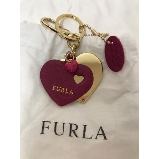 フルラ(Furla)のFURLA  ハートのバッグチャーム(バッグチャーム)