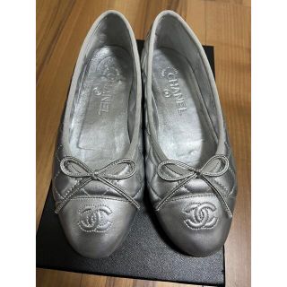 シャネル シルバー バレエシューズ(レディース)の通販 62点 | CHANELの