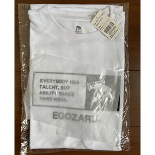 エゴザル スクエアプリント ロングTシャツ XL