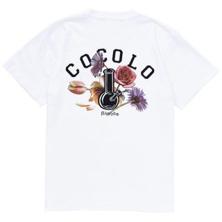 ココロブランド(COCOLOBLAND)のCOCOLO BLAND S/S FLOWER BONG TEE (WHITE)(Tシャツ/カットソー(半袖/袖なし))