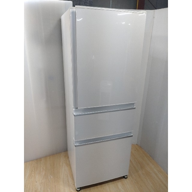 三菱 - 冷蔵庫　展示品　三菱　2022年　ファミリーカップルサイズ　美品　ホワイト