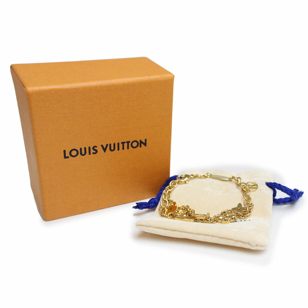 LOUIS VUITTON(ルイヴィトン)のルイ ヴィトン ブラスレ ブルーミング LVサークル ブレスレット ゴールド M64858 LOUIS VUITTON（新品・未使用品） レディースのアクセサリー(ブレスレット/バングル)の商品写真