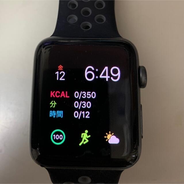 Apple Watch(アップルウォッチ)のAPPLE WATCH2 NIKE+ 42mm SGAL BKC スマホ/家電/カメラのスマートフォン/携帯電話(その他)の商品写真