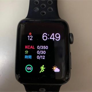 アップルウォッチ(Apple Watch)のAPPLE WATCH2 NIKE+ 42mm SGAL BKC(その他)