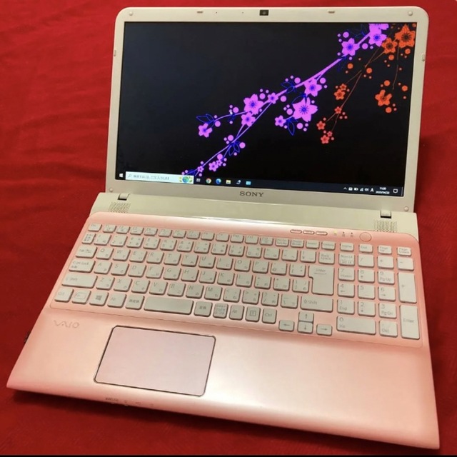 VAIO ノートパソコン本体 Core i7/SSD256BGB/8GB搭載