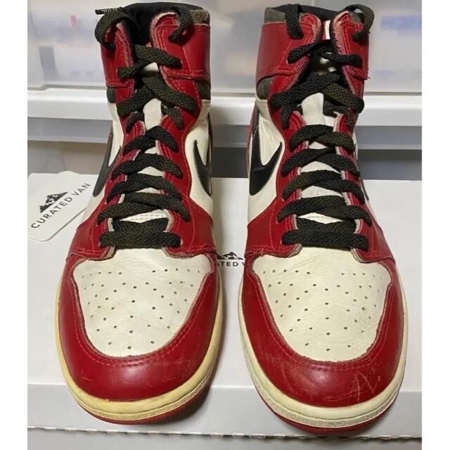 NIKE - 【85年製】Air Jordan 1 Chicago 1985 エアジョーダン1の通販 ...