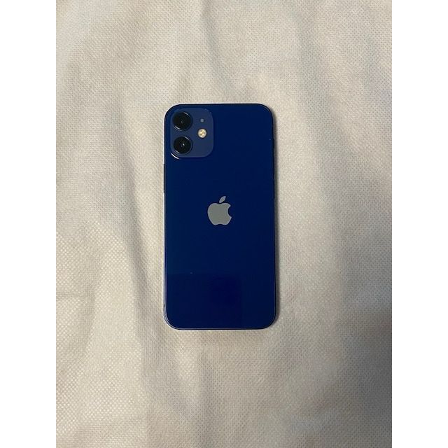Apple(アップル)のApple iPhone12mini 256GBSIMフリー　ブルー スマホ/家電/カメラのスマートフォン/携帯電話(スマートフォン本体)の商品写真