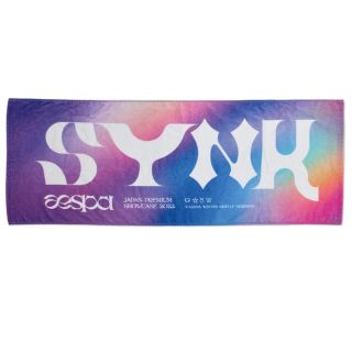 aespa タオル premium showcase ショケ グッズ(K-POP/アジア)