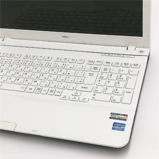 新品SSD ノートPC NEC LS450JS6W i5 8G 無線 Win10