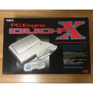 エヌイーシー(NEC)のＰＣエンジンDUO-RX、新品未使用品！(家庭用ゲーム機本体)