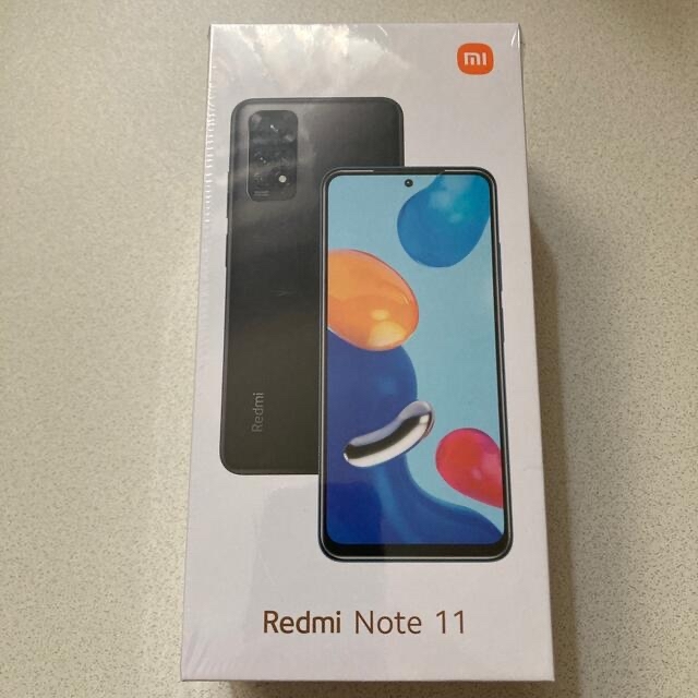 スマートフォン本体未使用　Redmi Note 11 Twilight Blue