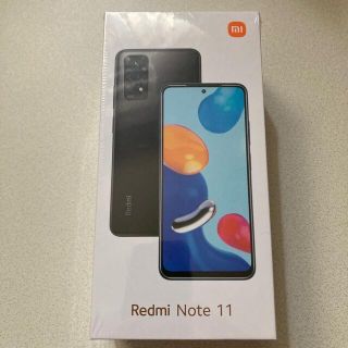 アンドロイド(ANDROID)の未使用　Redmi Note 11 Twilight Blue(スマートフォン本体)