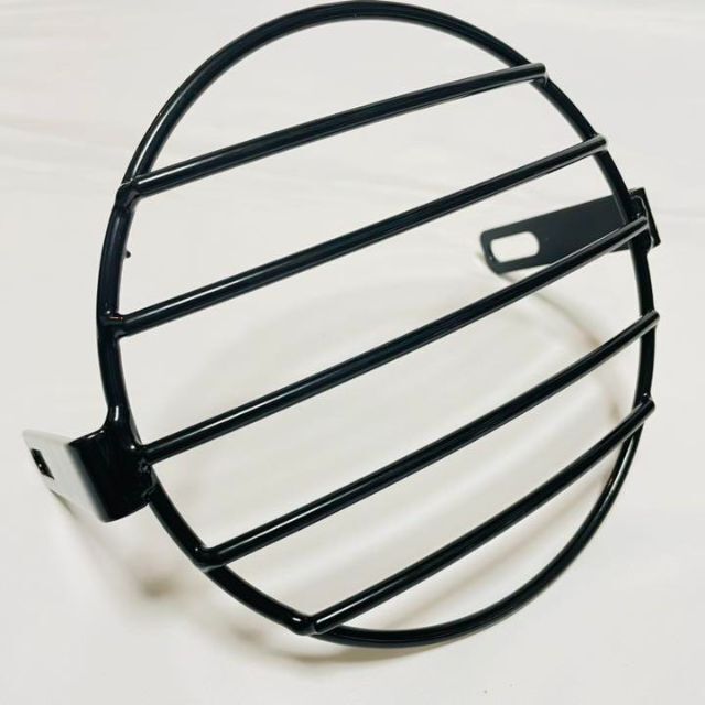 汎用 バイク ヘッドライト ガード カバー レトロ クラッシック 7インチ ...