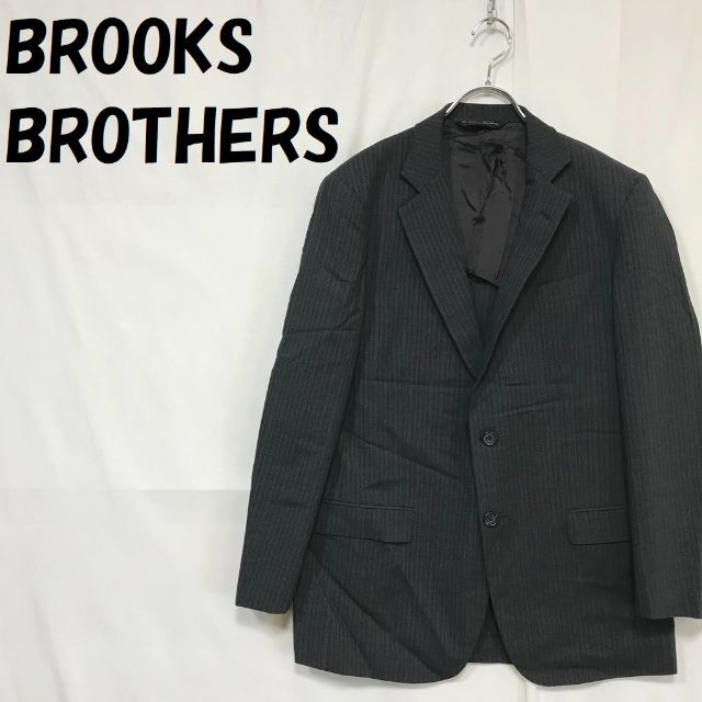 Brooks Brothers(ブルックスブラザース)のブルックスブラザーズ ストライプ テーラードジャケット サイズ38SHT 32W メンズのジャケット/アウター(テーラードジャケット)の商品写真