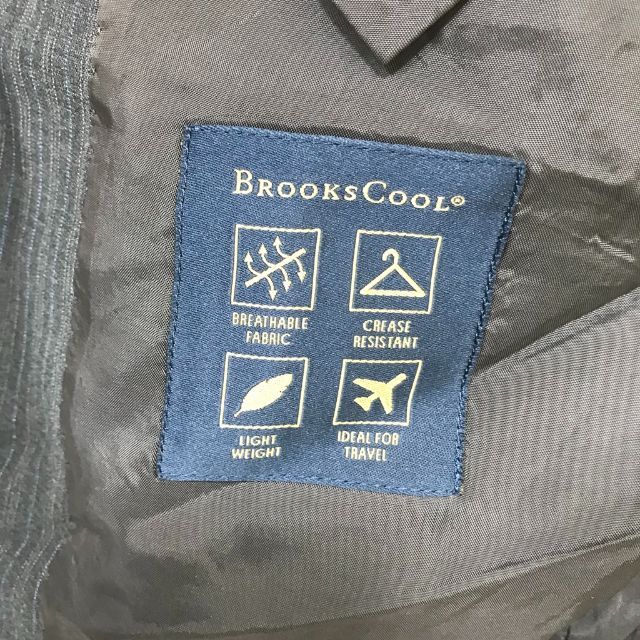 Brooks Brothers(ブルックスブラザース)のブルックスブラザーズ ストライプ テーラードジャケット サイズ38SHT 32W メンズのジャケット/アウター(テーラードジャケット)の商品写真