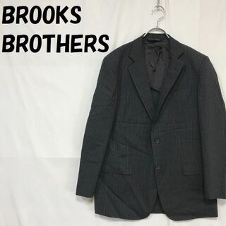 ブルックスブラザース(Brooks Brothers)のブルックスブラザーズ ストライプ テーラードジャケット サイズ38SHT 32W(テーラードジャケット)