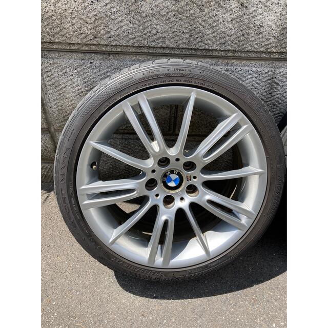 シルバーグレー サイズ BMW用18インチ☆ブラックポリッシュ☆225/40R18