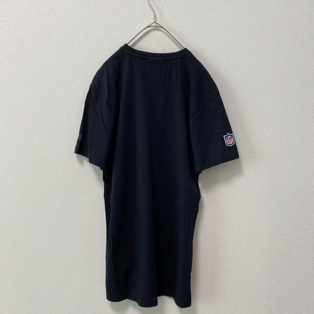 US古着　NFL 半袖Tシャツ　プリントロゴ　イーグルス　Mサイズ　男女兼用　黒 メンズのトップス(Tシャツ/カットソー(半袖/袖なし))の商品写真