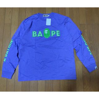 アベイシングエイプ(A BATHING APE)のBAPE MAD FACE  LAYERED TEE(Tシャツ/カットソー(七分/長袖))