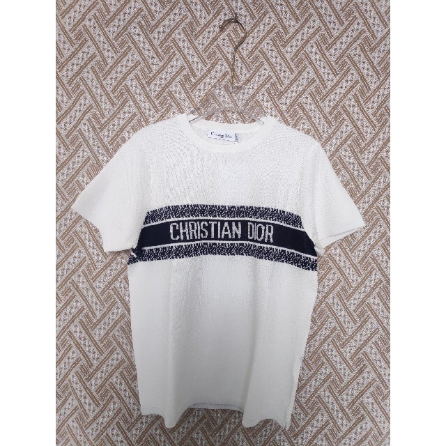 人気品!ディオール 素敵Tシャツ 半袖 タグ付き(ホワイト) 男女兼用