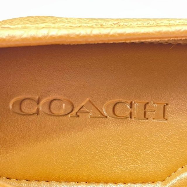 COACH(コーチ)の【未使用】コーチ レザー フラットシューズ ドライビングシューズ 23cm レディースの靴/シューズ(バレエシューズ)の商品写真