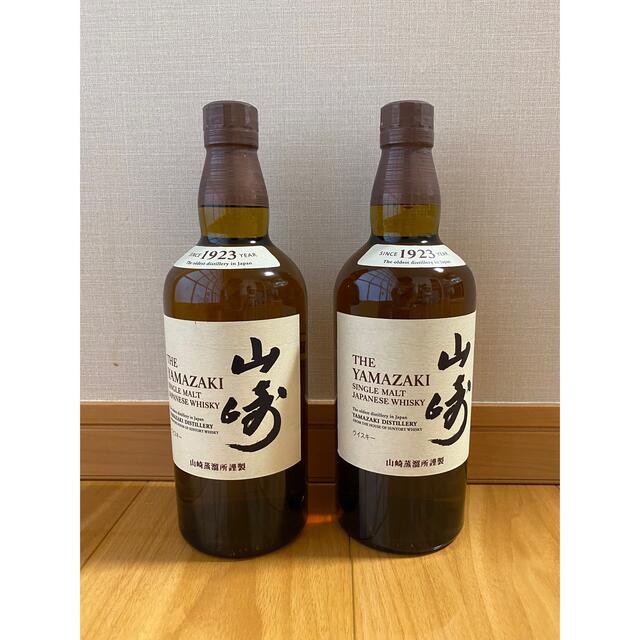 酒サントリー 山崎 NV シングルモルト ウイスキー 700ml　2本セット