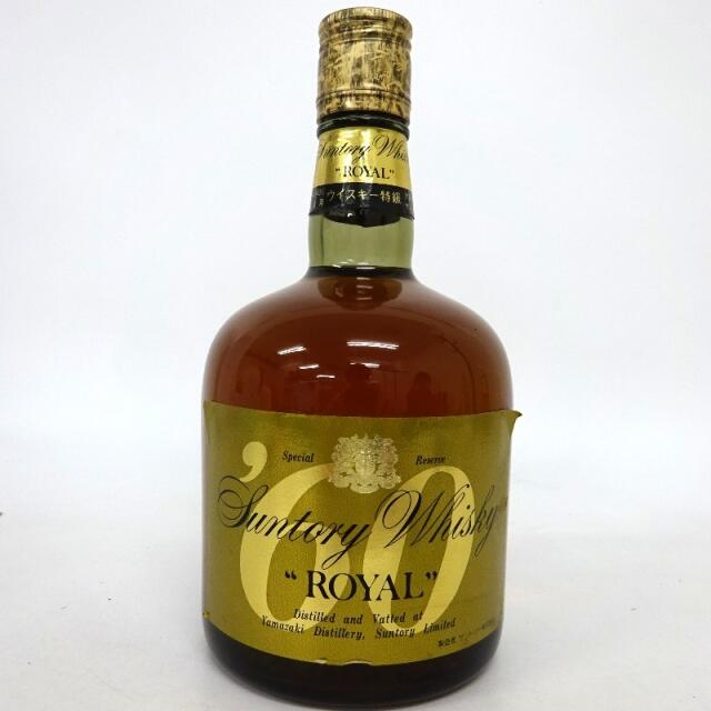 ★大阪府配送限定 未開封★サントリーSuntory【サントリー】 ローヤル 60 ダンピーボトル 760ml 箱なし【中古】 食品/飲料/酒の酒(ウイスキー)の商品写真