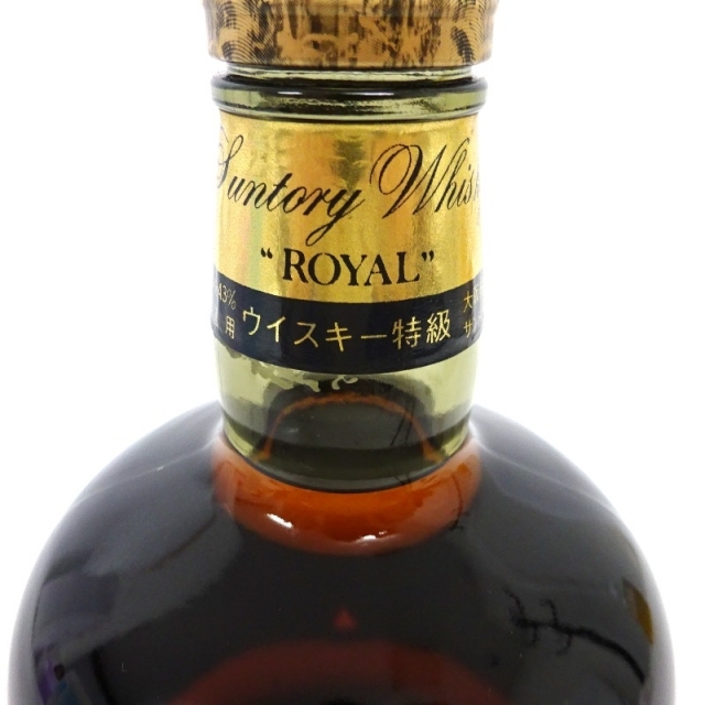 ★大阪府配送限定 未開封★サントリーSuntory【サントリー】 ローヤル 60 ダンピーボトル 760ml 箱なし【中古】 食品/飲料/酒の酒(ウイスキー)の商品写真