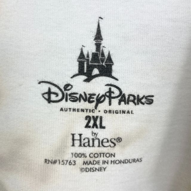 Disney(ディズニー)のUSA古着 白雪姫 七人の小人 グランピー ブリーチ加工 Tシャツ ビッグサイズ メンズのトップス(Tシャツ/カットソー(半袖/袖なし))の商品写真