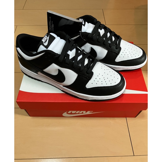 Nike Dunk Low Retro "White/Black" 28.5cmスニーカー