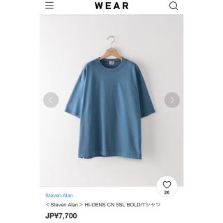 スティーブンアラン(steven alan)の＜Steven Alan＞ HI-DENS CN 5SL BOLD/Tシャツ(Tシャツ/カットソー(半袖/袖なし))