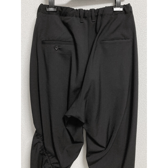 【美品】B yohji yamamoto■ヨウジヤマモト ギャザー パンツ