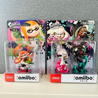 ニンテンドウ(任天堂)のamiibo スプラトゥーン　ガール＆ヒメ・イイダ(ゲームキャラクター)