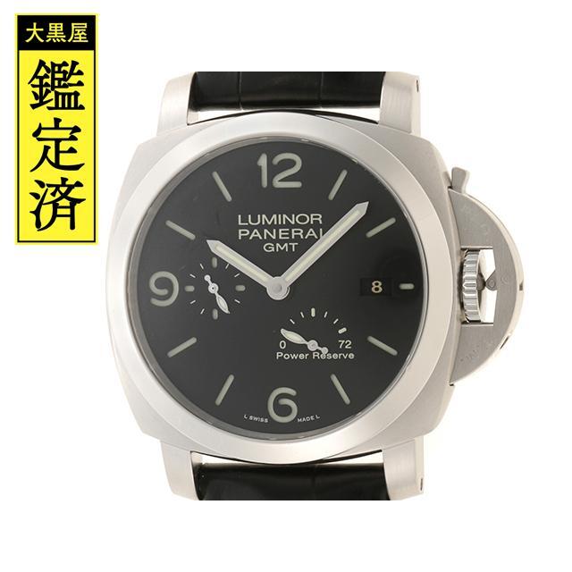 PANERAI　ルミノール 1950 3デイズGMT パワーリザーブ【430】微細な擦れコメント