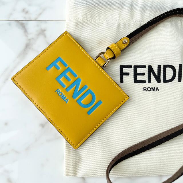 FENDI フェンディ ID ネーム カードホルダー レザー 新品 国内購入 
