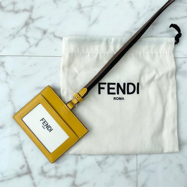 FENDI フェンディ ID ネーム カードホルダー レザー 新品 国内購入