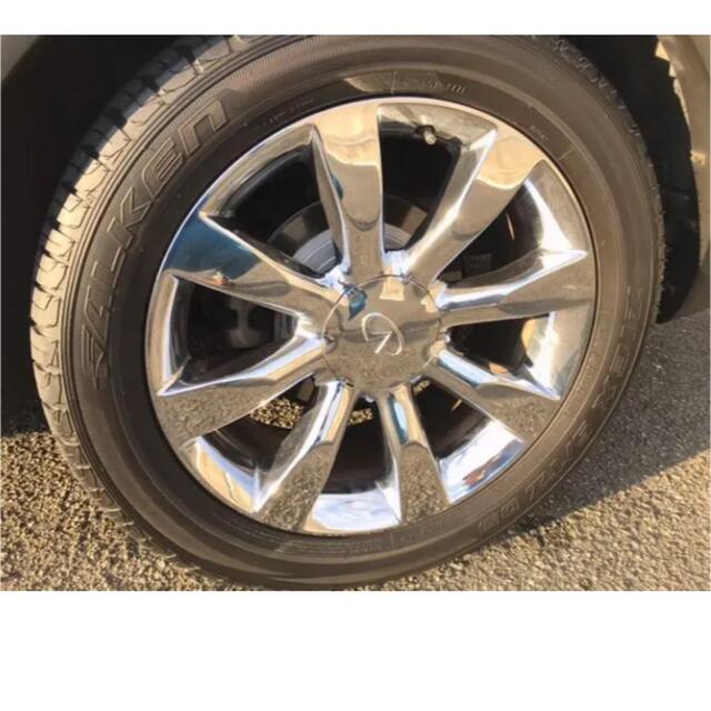 ポイントキャンペーン中 インフィニティM45 20inホイールタイヤセット