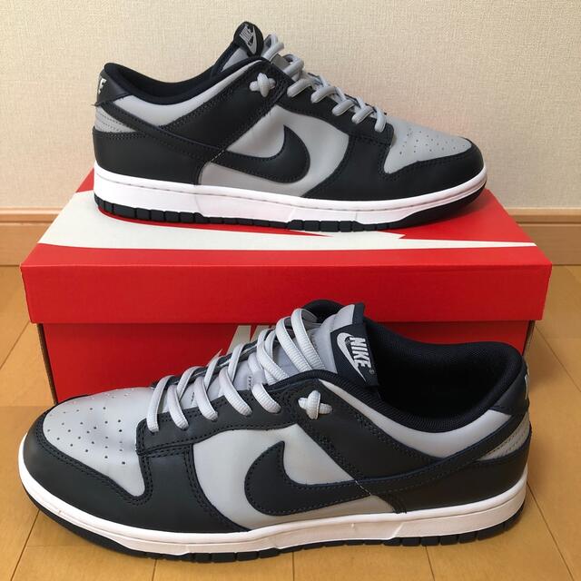 メンズNIKE DUNK LOW Championship Grey【29.0cm】