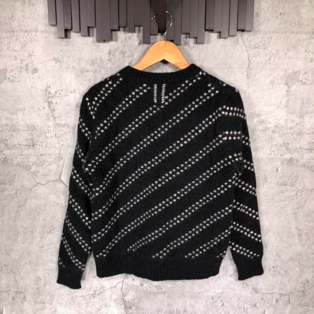 『SAINT LAURENT』サンローラン (M) アルパカ総柄ニット セーター