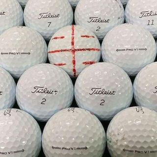 タイトリスト(Titleist)の26☆ロストボール タイトリスト PROV1 2021年 ホワイト 30球 B(その他)