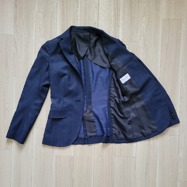 THE SUIT COMPANY(スーツカンパニー)のブルーチェック柄スーツ レディースのフォーマル/ドレス(スーツ)の商品写真